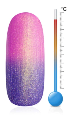 Jolifin LAVENI Shellac Gellack - Thermo mermaid candy 12ml UV/LED - Bild 1 von 4