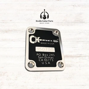 Custom Shop San Dimas Neck Plate With Serial Number Fits Charvel Guitars