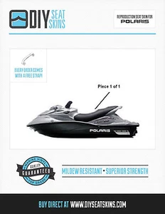 BRAND NEW Polaris MSX 150 140 110 BLACK or ANY COLOR Seat Cover Skin 2003 2004 * - Bild 1 von 4