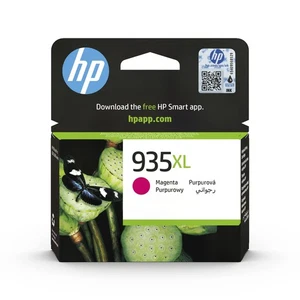 HP C2P25AE 935XL High Yield Original Ink Cartridge, Magenta, Single Pack - Picture 1 of 10