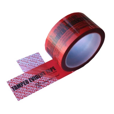 - 1 Roll Partial Transfer Tamper Evident Security Packing Tape (2 Inches x 55... - Image 1 of 4