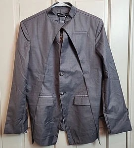 Nuevo con etiquetas Abrigo Deportivo Whatlees Gris Doble Cuello 2 Botones Para Hombre Talla XL Pecho 40 35780 - Imagen 1 de 4