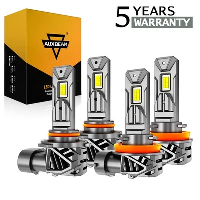 For 2007-2018 Toyota Camry LED Headlight High Low Beam Light Bulbs White 6500K - Imagem 1 de 4