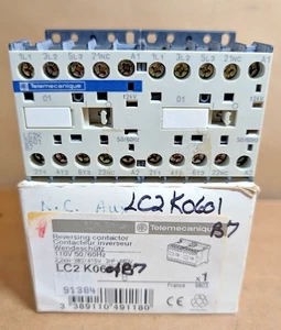 Telemecanique / Schneider LC2K0601B7 Contattore di retromarcia, 3P, NC Aux, 3hp (Nuovo) - Foto 1 di 6