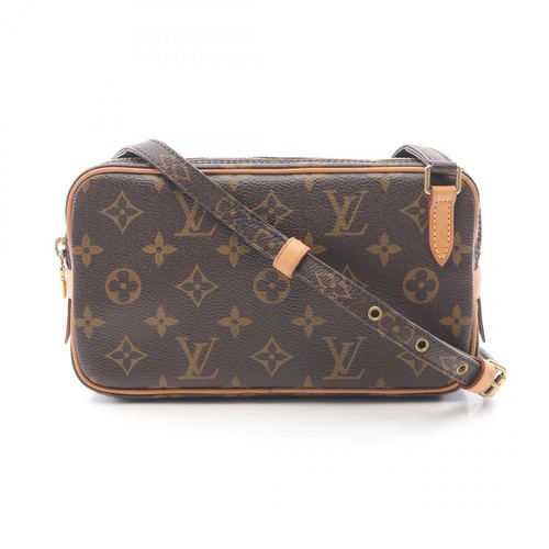 LOUIS VUITTON（LV） Borsa a tracolla Louis Vuitton Marly Bundliere monogramma rivestita in pelle tela r27 Fd