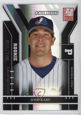2004 Donruss Elite Extra Edition Turn of the Century /100 Josh Karp #239 - Image 1 of 2
