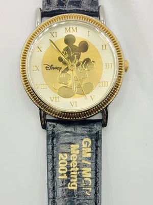 Rare Seiko Elegant Gold Coin Disney Mickey Mouse Watch~NOS~Never Worn~New 🔋✅ - Image 1 of 4