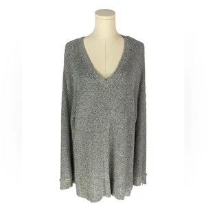 American Eagle Outfitters V Neck Sweater with Sleeve Detail (Size XL) - Picture 1 of 4
