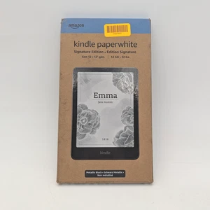 Amazon Kindle Paperwhite Signature Edition (12. Gen) 32GB Metallic Black - Bild 1 von 6