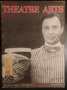 1958 THEATRE ARTS MAGAZINE BARRY SULLIVAN COVER EARL HOLLIMAN OCTOBER 05754 - Picture 1 of 24