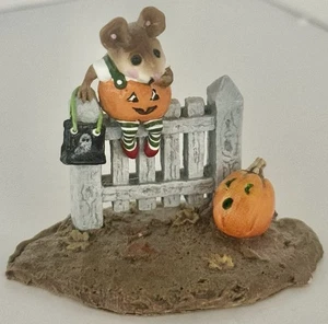 Wee Forest Folk M-232 "PICKITY PUMPKIN" (C)1998 DP Retired (Mint Cond.w/WFF Box) - Bild 1 von 6