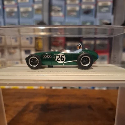 Spark S1833 Lotus 12 #26 Monaco GP 1958 - Graham Hill 1/43 Scale - Image 1 of 4