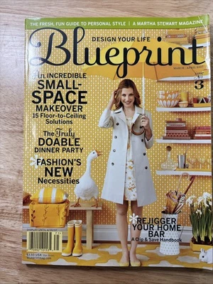 BLUEPRINT Martha Stewart Design Magazine March/April 2007 Bar Guide Foto 1 de 4