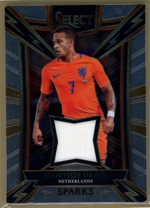 2017-2018 Panini Select Soccer Memphis Depay Patch SP-MD - Bild 1 von 2