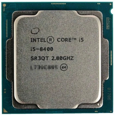 CPU Processor Intel Core i5 8400 2,80GHZ SR3QT LGA1151 V2 LGA 1151 Computer - Image 1 of 2