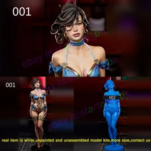 Lady Lace Woman 1/8 1/4 1/3 1/2 Unpainted Model Kit Unassembled 3D Print 2 Ver. - Picture 1 of 14