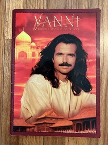 Yanni Tribute World Tour 1998 Paperback Concert Program Booklet New Age Music - Picture 1 of 3