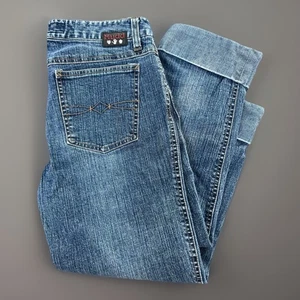 Y2K Mudd. Yo! Capris Womens Low Rise Capris Size 29" Waist Retro Chic - Picture 1 of 17