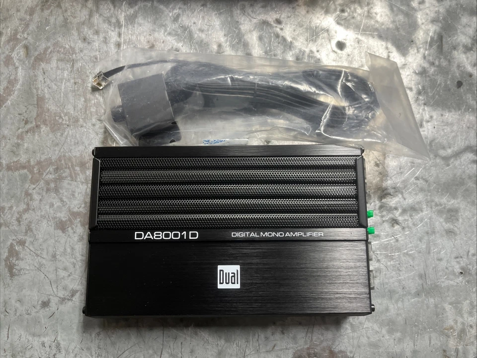 Dual Electronics Digital Mono Amplifier DA8001D NEW Without Original Box - Image 1 of 4