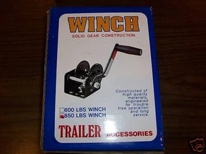 850 LB. TRAILER WINCH  NEW - Bild 1 von 1