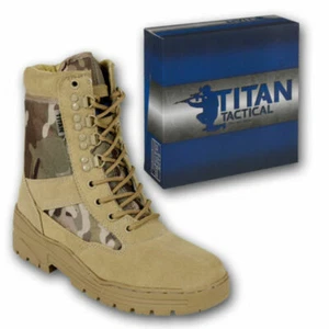 Botas de Patrulla del Desierto MTP Multicámara Combate Ejército Táctico Cadete Seguridad Militar - Imagen 1 de 4
