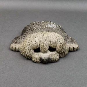 Lou Rankin Signed  1979 Old English Sheep Dog Concrete Sculpture 7 5/8" - Picture 1 of 8