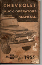 1955  Chevrolet  Truck Owners Operators  Owners Manual  1A
