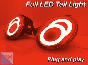 JDM Daihatsu Copen L880K Full LED Tail Light W ring design Processed OEM 1300cc - Bild 1 von 21