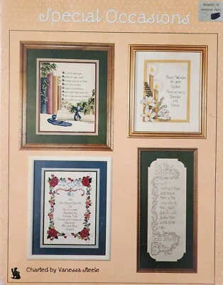 Special Occasions Cross Stitch Patterns By Vanessa Steele s2 - Image 1 of 3