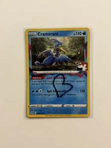 1x Cramorant 050/196 Cosmos Holo Pokemon Paquete de Premio Serie 3 Casi Nuevo ENVÍO RÁPIDO B - Imagen 1 de 2