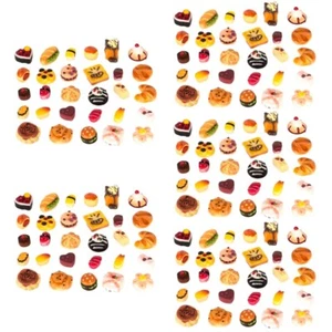 5 Sets Giocattoli Alimentari Simulati Miniature Di Dessert Simulazione - Zdjęcie 1 z 12