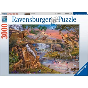 3000pc Ravensburger Animal Kingdom Family Jigsaw Puzzle Interactive Play Toy - Picture 1 of 2