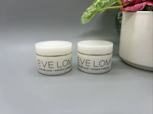 NEW 2 Pack EVE LOM Moisture Mask 0.26 oz / 8ml each Travel Size NWOB Free Ship - Picture 1 of 4