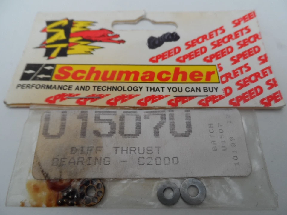 New Schumacher Diff Thrust Bearing - CAT2000 U1507/U1507U As Shown - Image 1 of 1