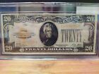 1928 $20 Twenty Dollars Gold Certificate Currency Note Fr-2402 (Vf-Ef)