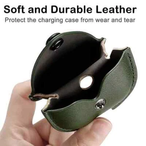 Leather Cases for Airpods Pro 3 (Bulk 5 cases / mixed colors) - Picture 1 of 3