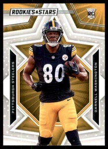 DARNELL WASHINGTON 2023 Rookies & Stars Pittsburgh Steelers #126 ROOKIE RC - Picture 1 of 2