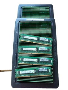 HP 100 x 4GB 1Rx4 PC3L-10600R DDR3 1333MHz ECC REG Server Memory 647647-071 Sam - Picture 1 of 3