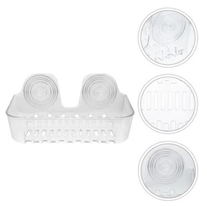 Suction Sponge Drying Rack Suction Cups Soap Case Shampoo Bar Holder - Picture 1 of 12