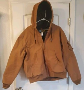 MASTER GEAR Duck XL giacca cappotto cotone cammello foderato - Foto 1 di 4