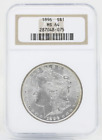 1896 P Morgan Silver Dollar NGC MS-64 Old NGC Holder