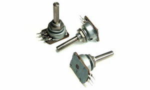 47K Potentiometer RFT Leinen, 3 dB, Ø 6 mm (1 Stück) - Bild 1 von 2