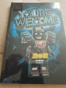Lego The Movie 2 Collectible Series Notebook Batman Youre Welcome - Picture 1 of 1