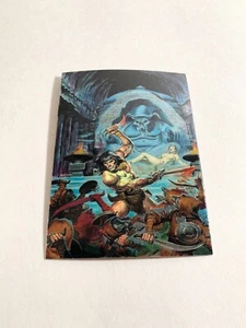 Savage Sword #95 1994 Comic Images Conan 2 All Chromium Card # 73 - Bild 1 von 2