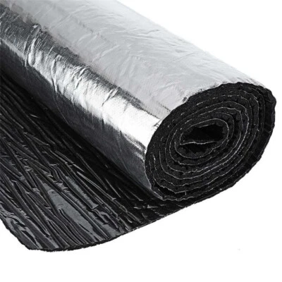 Glass Fiber Car Engine Bonnet Insulation Noise Hood Sound Proofing Heat Mat 10MM - Image 1 of 4