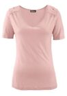 Shirt short Sleeve 591644 Tunic Blouse T-Shirt Pink