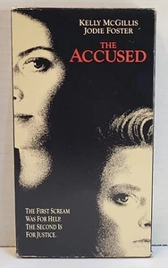 The Accused Vhs Original Thriller Release Jodi Foster. BlockBuster Rental. - Picture 1 of 10