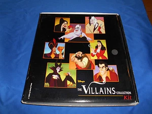 1993 VILLAINS COLLECTION KIT Disney Press WERBEPAKET Poster Einzelhändler Box - Bild 1 von 10