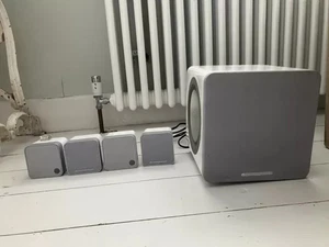 Cambridge Audio Minx X201 White Surround Sound Package Excellent Condition Used - Picture 1 of 5