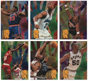 1994-95 Flair Rejectors 6 Cards Complete Set Shaquille O'Neal David Robinson + - Picture 1 of 1